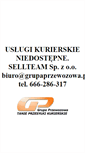 Mobile Screenshot of kurier-bialystok.grupaprzewozowa.pl